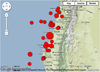 Earthquake Aftershock Map